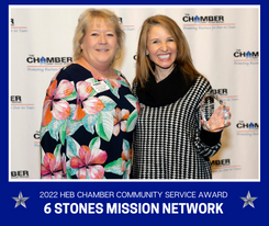 2022 HEB Chamber Community Services Award - 6 Stones Mission Network