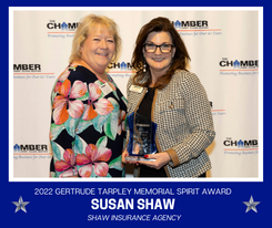 2022 Gertrude Tarpley Award - Susan Shaw